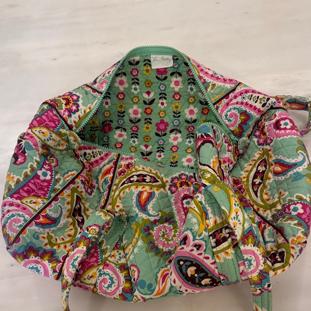 Vera Bradley Multicolor Paisley Travel Bag